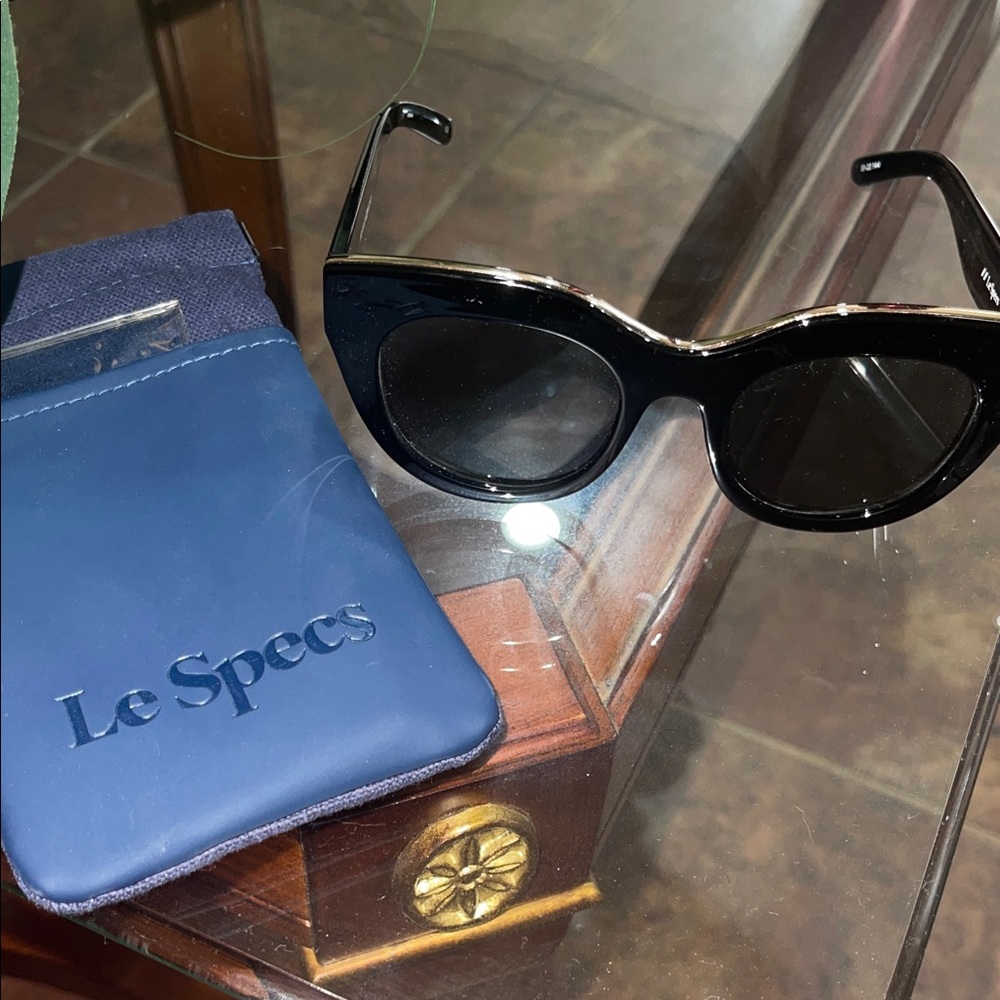 Le Specs Air Heart Sunglasses